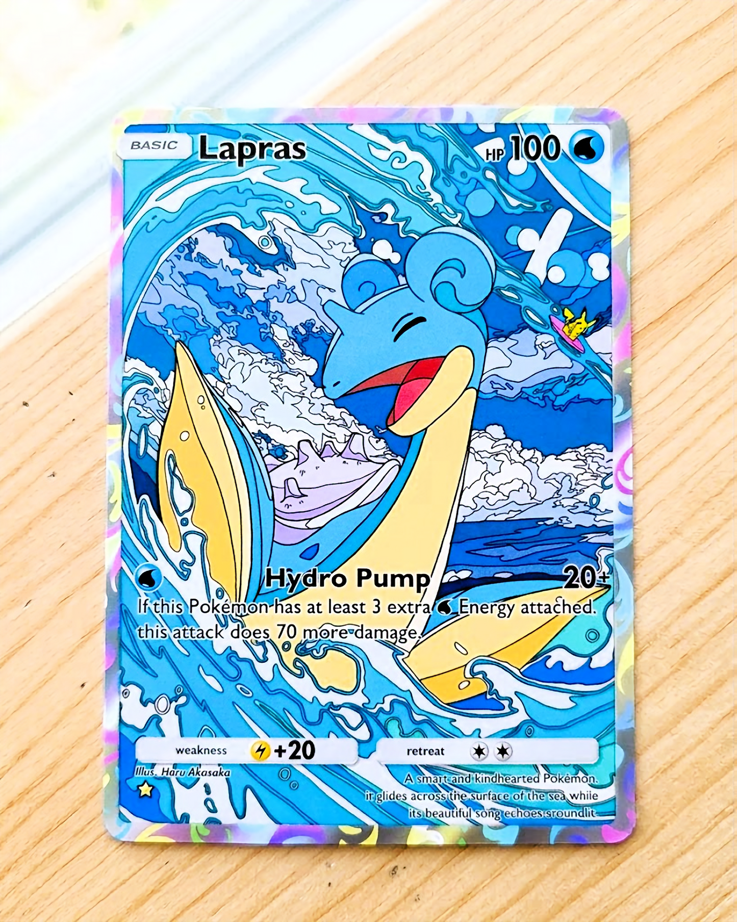 TCG Pocket Physical Custom Card | Lapras A1-234 – Genetic Apex