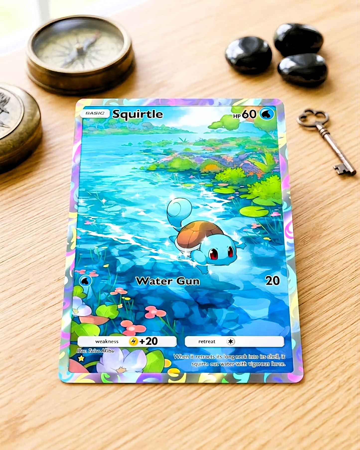 Carte personnalisée physique TCG Pocket | Carapuce A1-232 – Genetic Apex