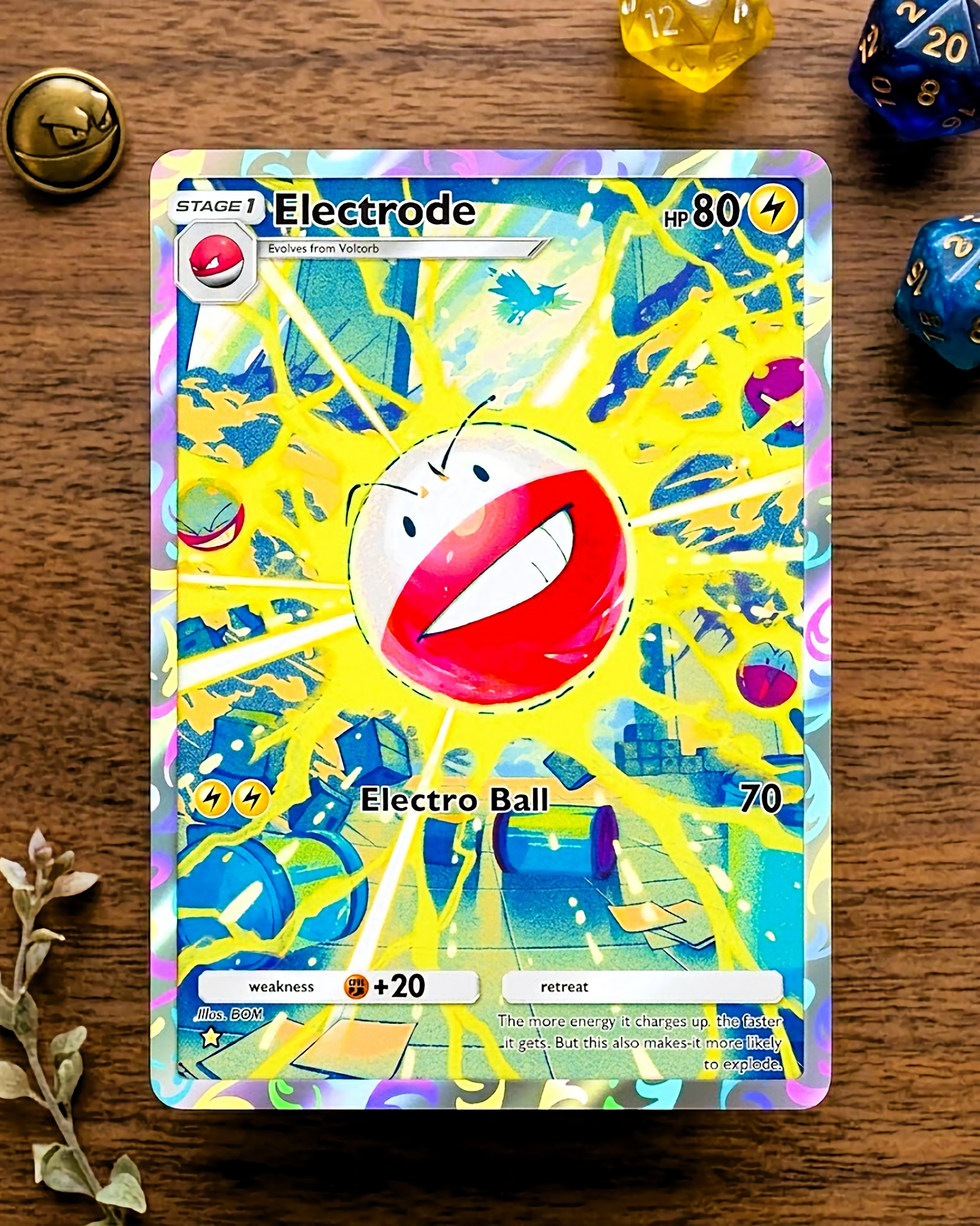 TCG Pocket Physische Custom Card | Electrode A1-235 – Genetic Apex