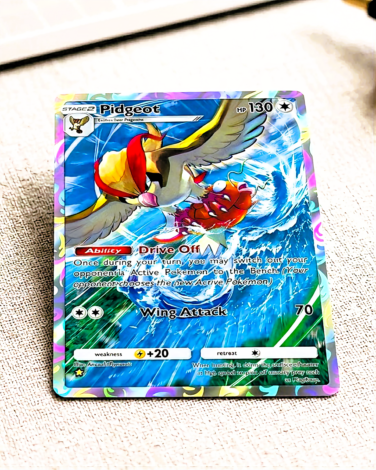 TCG Pocket Physische Custom Karte | Pidgeot A1-245 – Genetischer Apex
