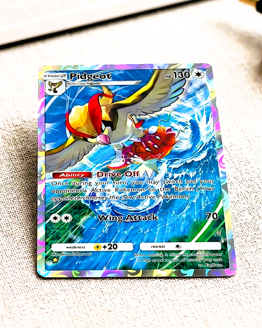 Carte personnalisée physique de poche JCC | Pidgeot A1-245 – Génétique Alpha