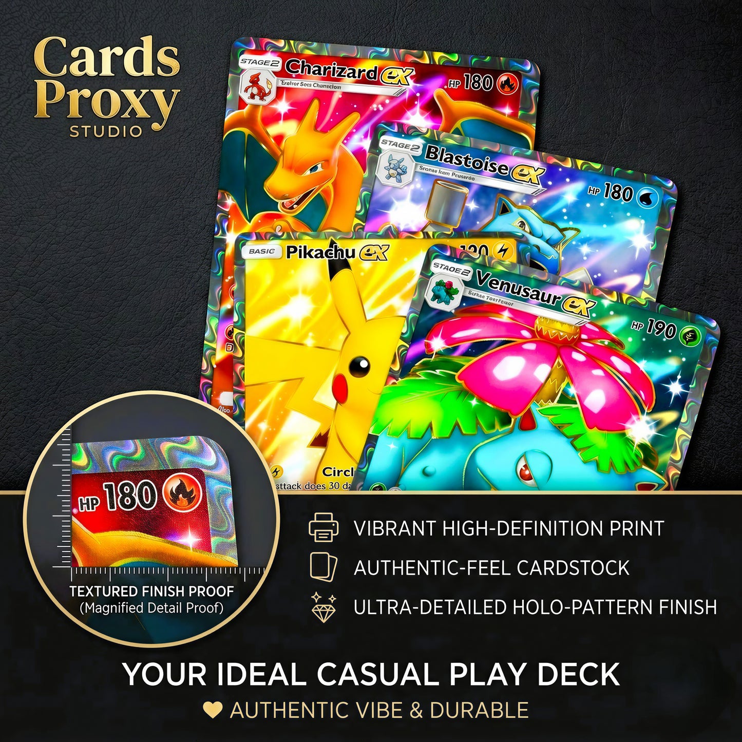 TCG Pocket Physical Custom Card | Celebi EX Immersive A1a-085 – Mythical Island