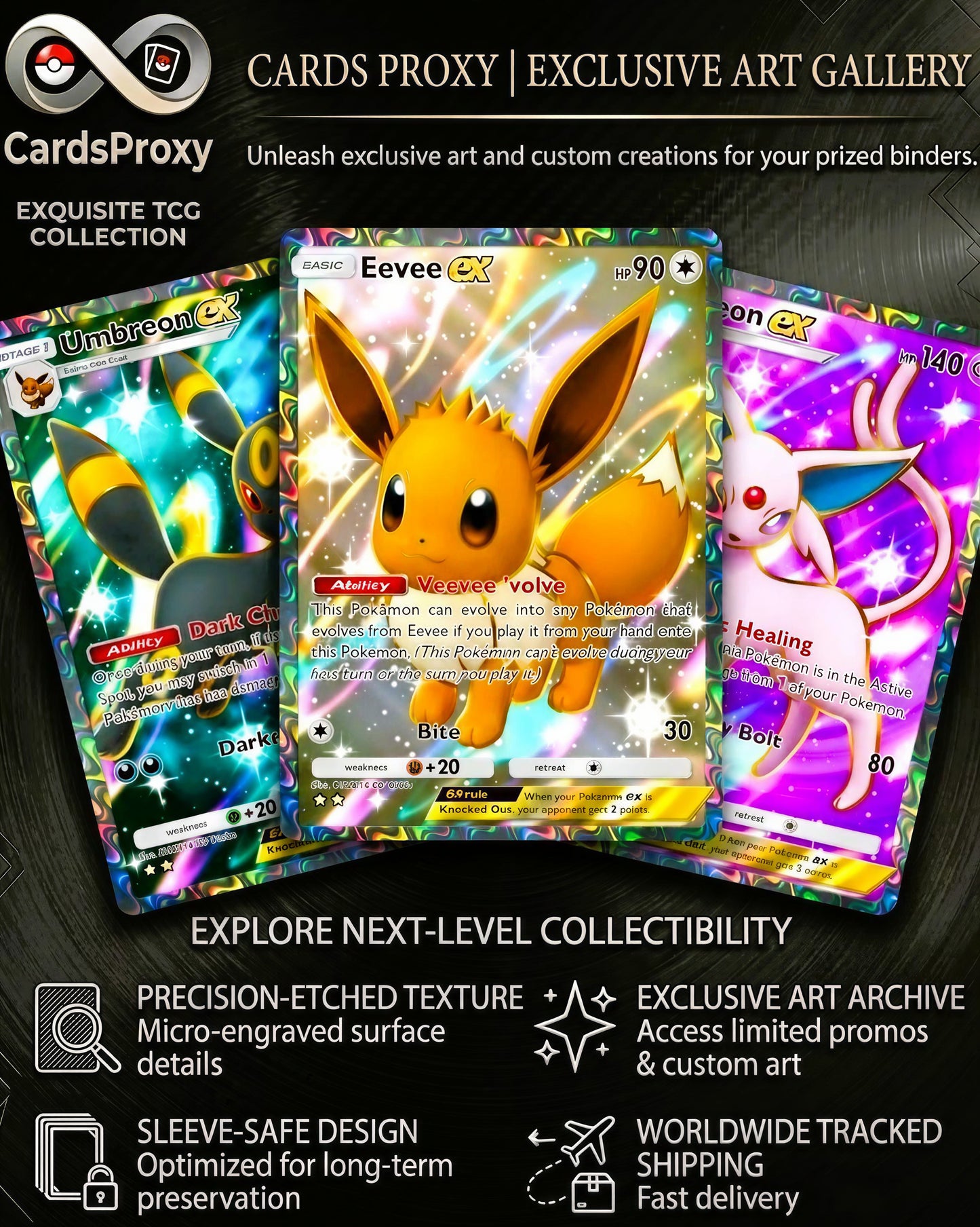 TCG Pocket Physical Custom Card | Celebi EX Immersive A1a-085 – Mythical Island