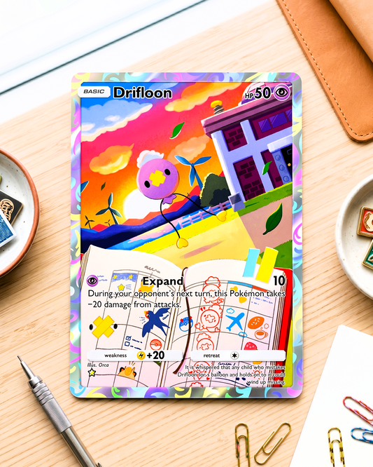 TCG Pocket Physical Custom Card | Drifloon A2-165 – Space-Time Smackdown