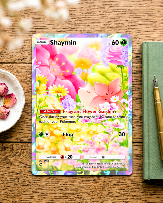 TCG Pocket Physical Custom Card | Shaymin A2-159  – Space-Time Smackdown