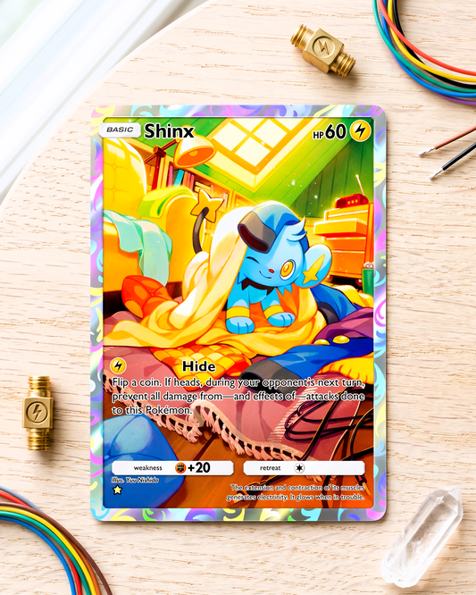 TCG Pocket Physical Custom Card | Shinx A2-163 – Space-Time Smackdown