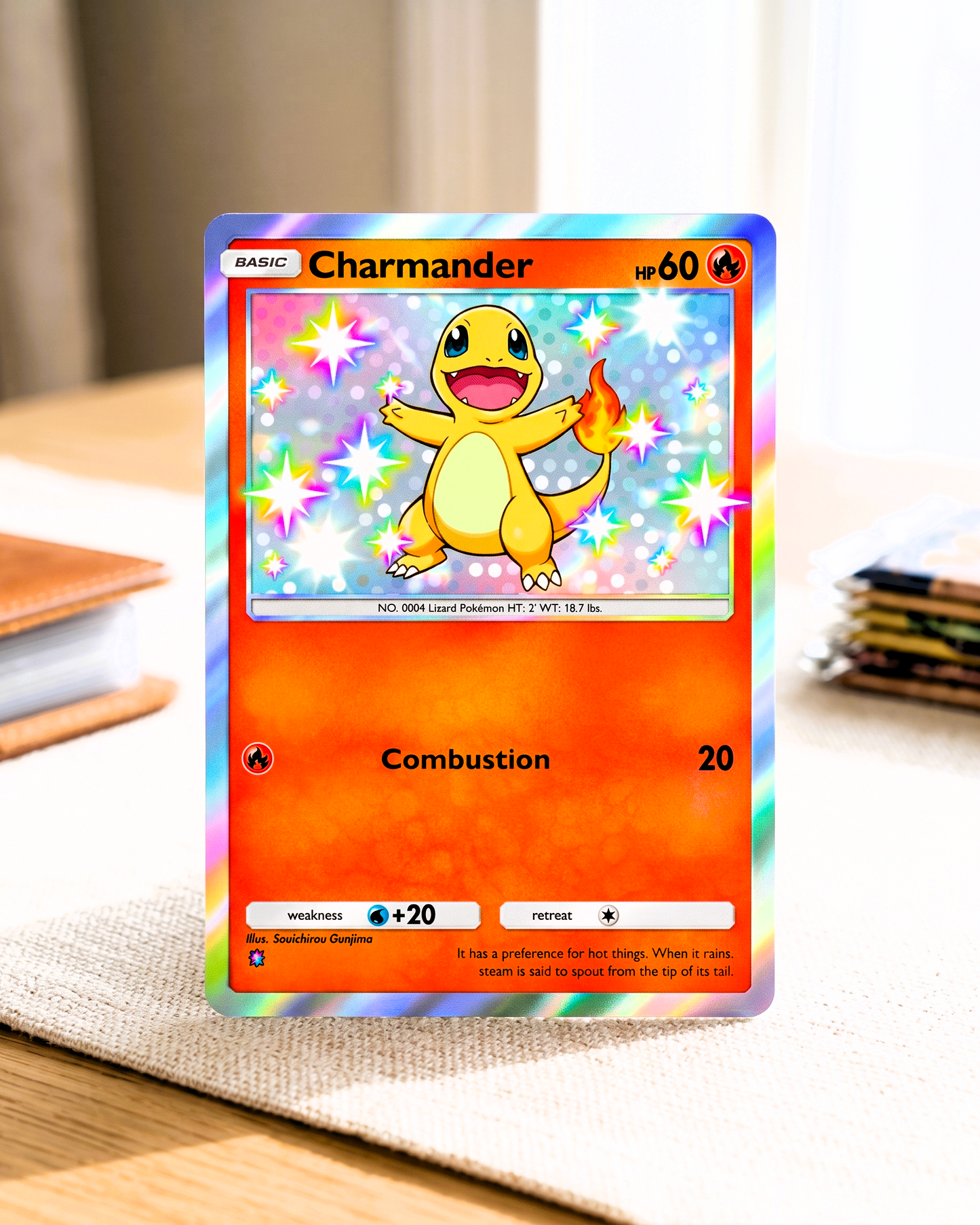 TCG Pocket Physical Custom Card | Charmander Shiny A2b-099 – A2b-Shining Revelry