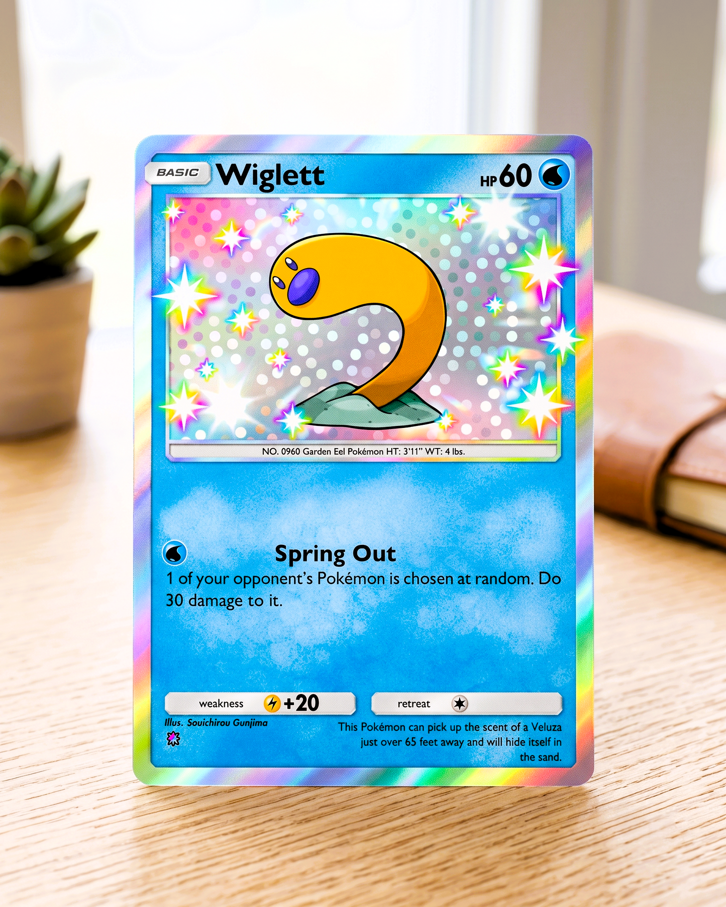 TCG Pocket Physical Custom Card | Wiglett Shiny A2b-101 – A2b-Shining Revelry