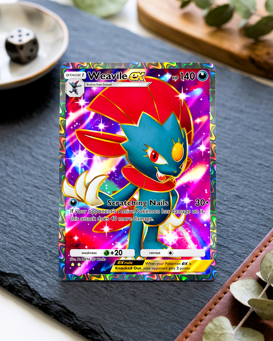 TCG Carte Physique Personnalisée | Dimoret EX A2-186 – Affrontement Spatio-Temporel